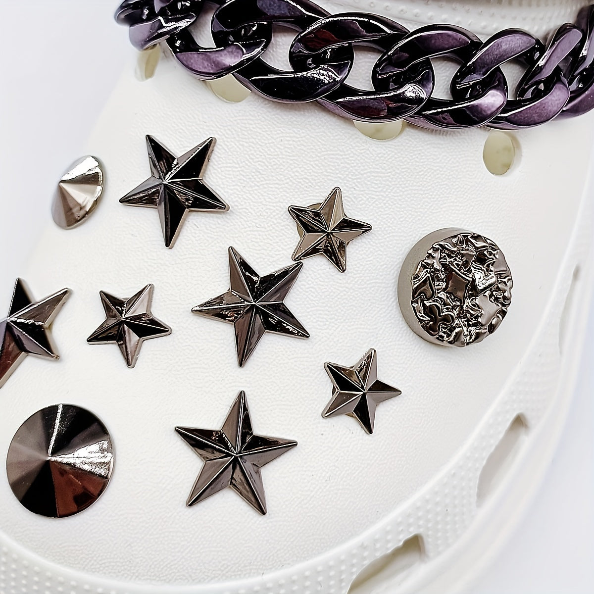 Gun Star Chain Shoe Decoration Set