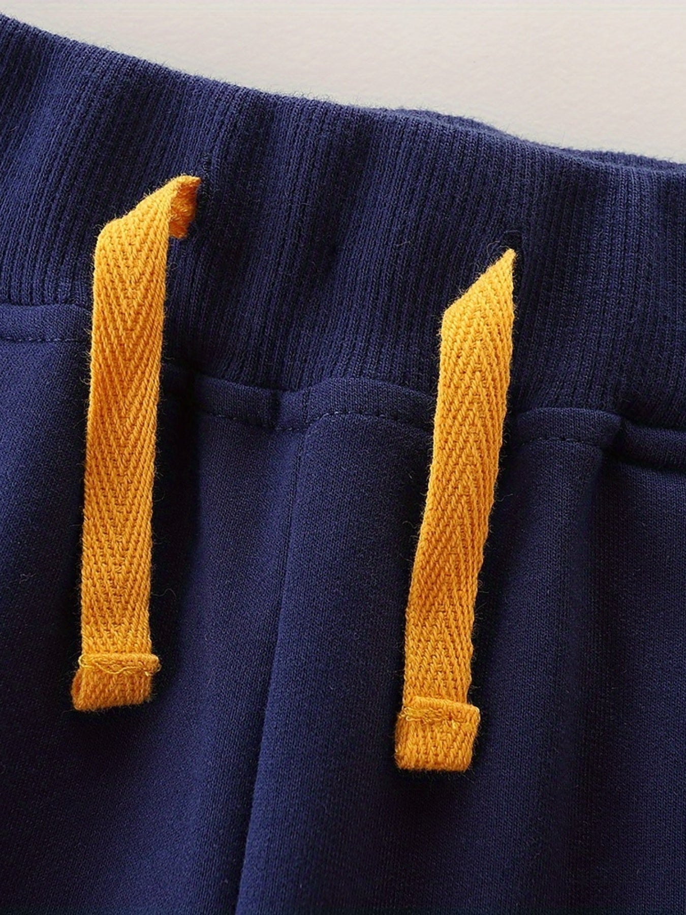 Boys Construction Car Embroidered Jogger Sweatpants