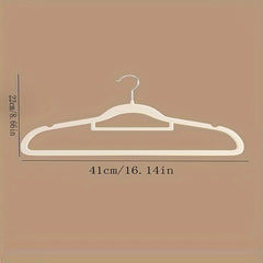 10pcs Velvet Hanger Heavy Duty Non-slip Hanger for Coats Pants and Dress Clothes