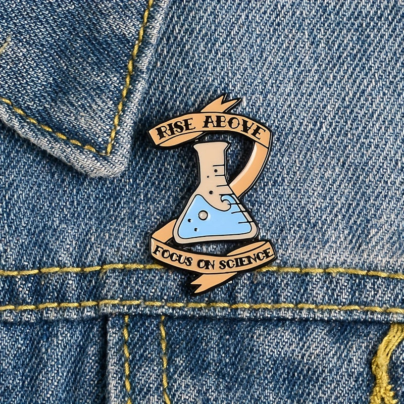 Chemistry Beaker Collar Pin Creative Gift For Students