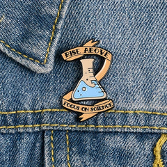Chemistry Beaker Collar Pin Creative Gift For Students