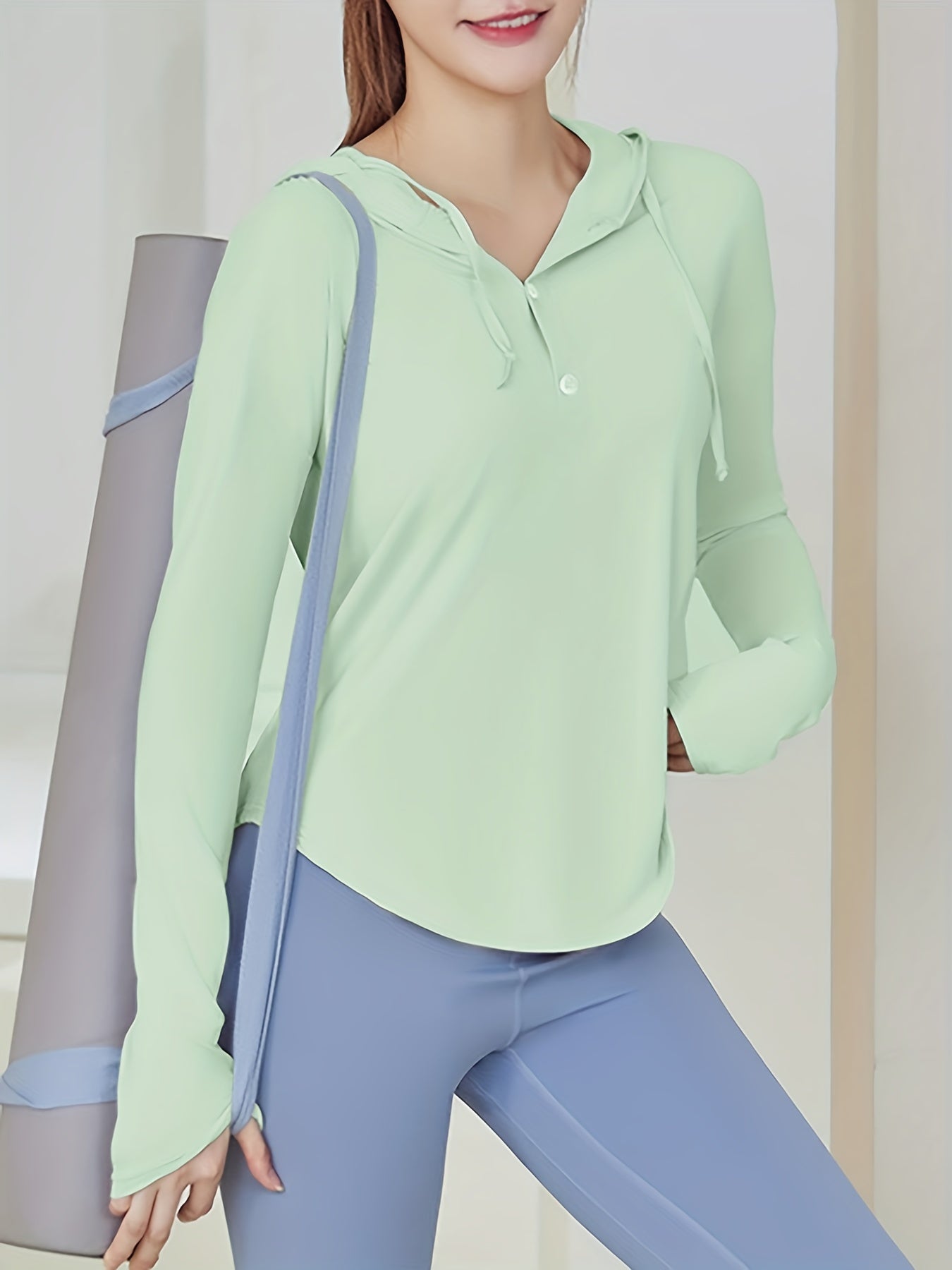 Teen Quick Dry UV Protection Hoodie Top