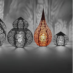 1pc Metal Cutting Dies 3D Lantern Rose Cut Die For Paper Card Making