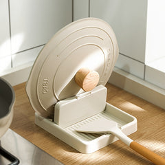 Kitchen Pot Lid Rack Organization Stand
