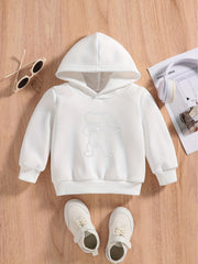 Boys Bear Graphic Hoodie Sweatshirt