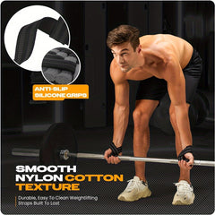 Neoprene Lifting Wrist Straps for Weightlifting Powerlifting