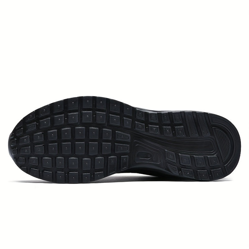 Men's Lace-up Sneakers Athletic Shoes Air Cushion Shock-absorbing Breathable