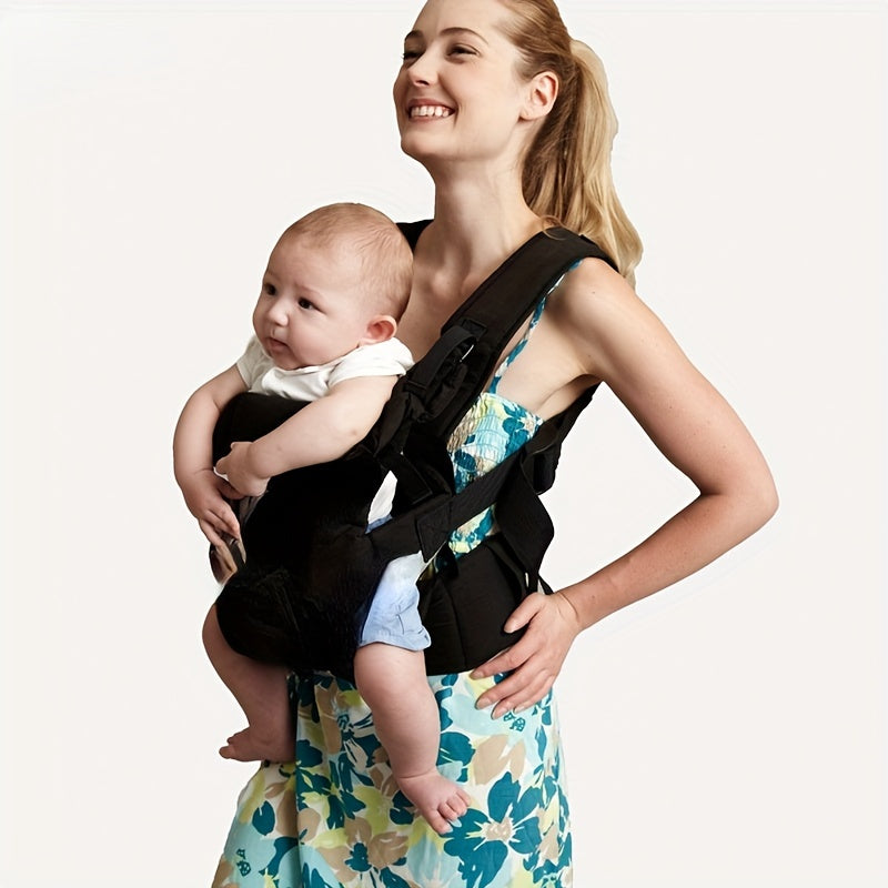 Ergonomic Baby Carrier Newborn Wrap Front & Back Carry For Infants