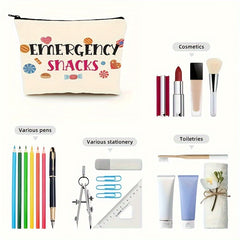 Snack Bag for Travel & Makeup Organization