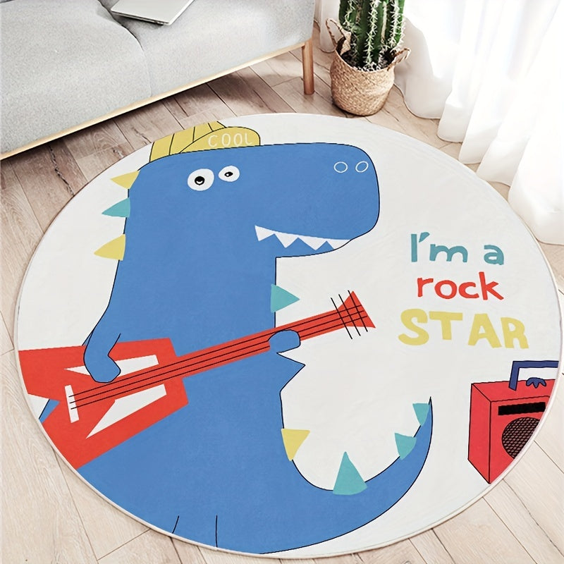 Cute Cartoon Water Absorbent Crawling Mat for Babies and Toddlers