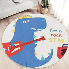 Cute Cartoon Water Absorbent Crawling Mat for Babies and Toddlers