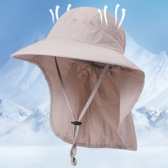Summer UV Protection Bucket Hat Wide Brim S