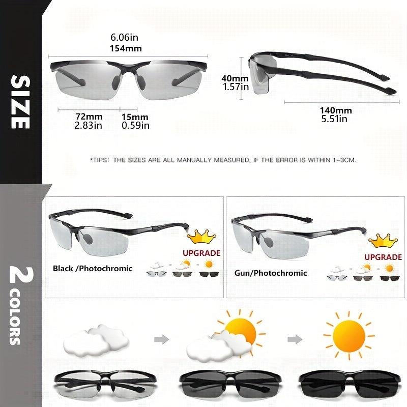 Aluminum Magnesium Frame Sunglasses Polarized Men Women