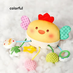 Polyester Fiber Hanging Toy with Bell Lightweight Portable