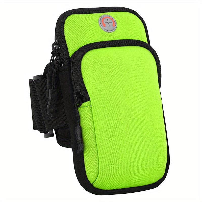 Universal Mobile Phone Running Arm Bag Lightweight Comfortable Headphone Hole