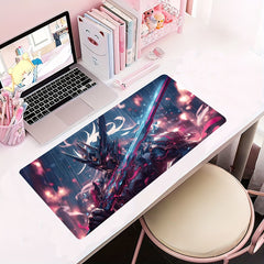 Anime Game Mecha Large Mouse Pad Non-slip Desk Writing Pad