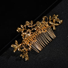 Rhinestone Flower Hair Comb Pins Bridal Wedding Party Decor
