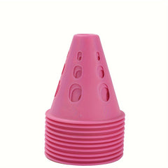 10pc Roller Skating Training Cones Agility Cone Random Colors