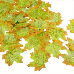 Artificial Maple Leaves Thanksgiving Leaf Wedding Party Table Decor