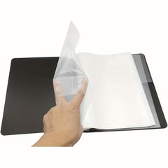 Music Sheet File Folder Clef Paper Storage 40 Pockets A4 File Holder