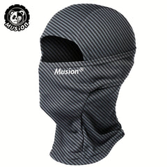 Musion Carbon Balaclava Full Face Motorcycle Mask for Racing