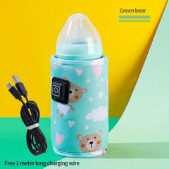 USB Milk Water Warmer Travel Stroller Insulated Bag