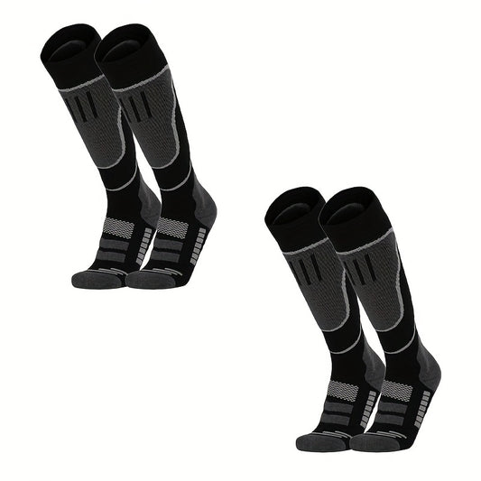 Men's Compression Sport Socks Cotton Blend Breathable Outdoor Socks