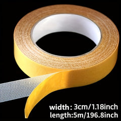 Strong Double Sided Carpet Adhesive Tape Translucent Mesh Waterproof