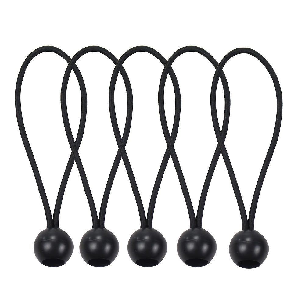 10pcs Ball Bungee Cords Elastic Rope For Canopy Camping Tent