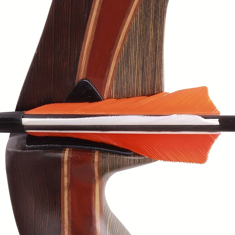 Silent Archery Arrow Rest for Recurve Bow Horse Fur Plate and Shelf