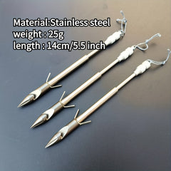 3pcs High Strength Fish Dart Arrow Set with Iron Box