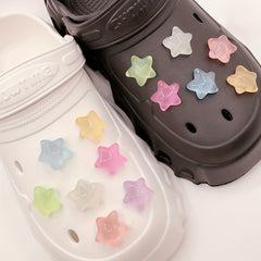 Luminous Stars Fashion Shoes Charms DIY Shoes Accessories