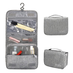 Travel Toiletry Bag with Hanging Hook for Men and Women