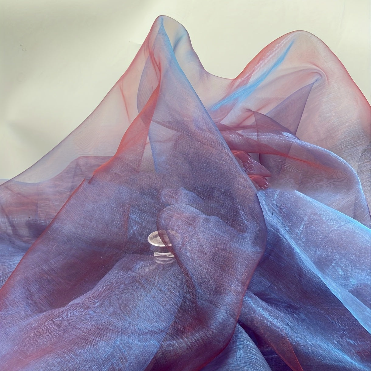 Gradient Organza Fabric for DIY Clothing Craft Hanfu Dress, 1pc
