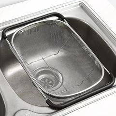 Telescopic Mesh Basket & Sink Drain for Washing Fruits & Veggies