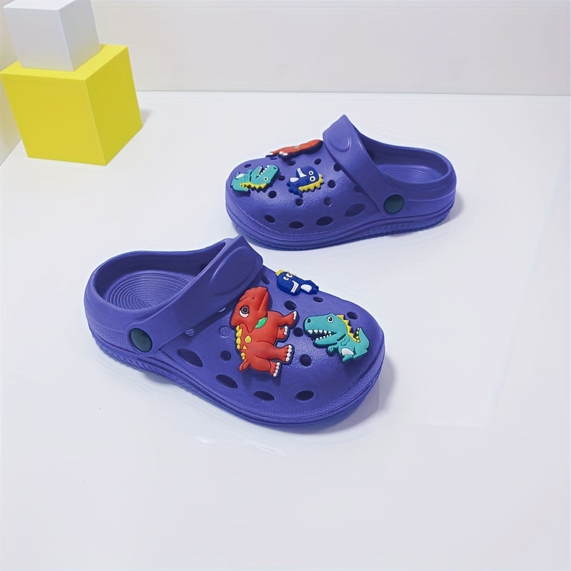 Kids Cartoon Clog with Charms Slip On Sandal Slippers