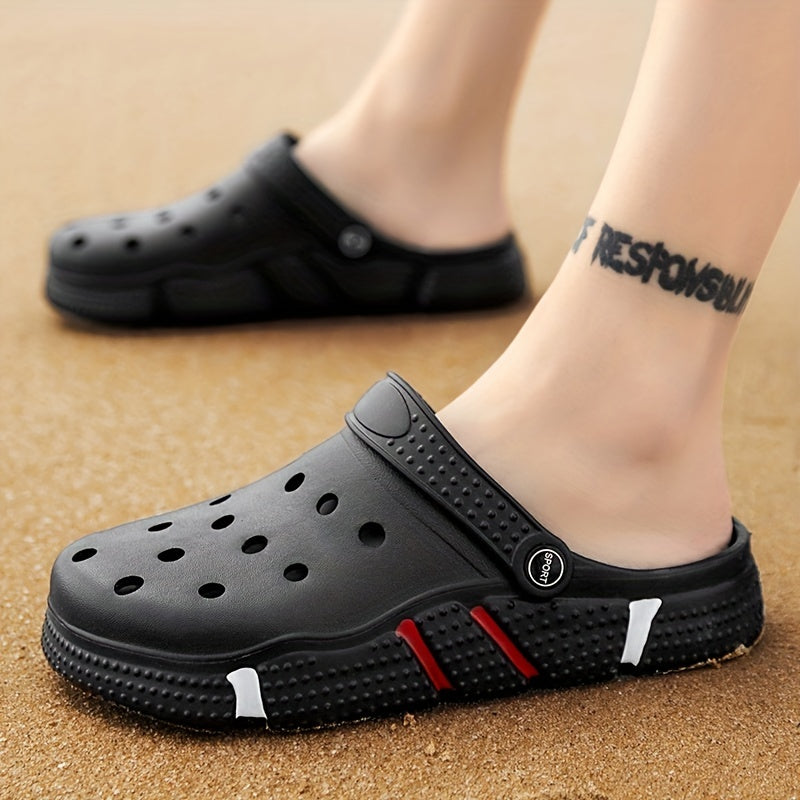 Men's Closed Toe Clogs Soft Sole Sandals