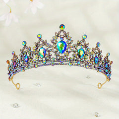 Crystal Wedding Crown Rhinestone Headband Princess Tiara