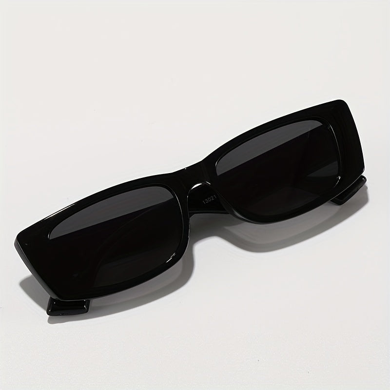 Retro Rectangle Sunglasses UV400 Sun Shades for Women Men