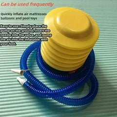 10-16cm Foot Pump Portable Manual Air Pump Inflator for Balloon Swimming Ring