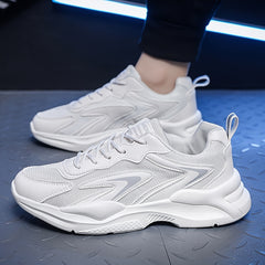 Men's Chunky Lace Up Shoes Soft Sole Sneakers