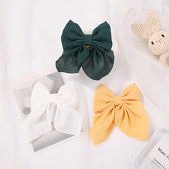 4pcs Baby Girls Bow Hair Clip Set for Baby Girls