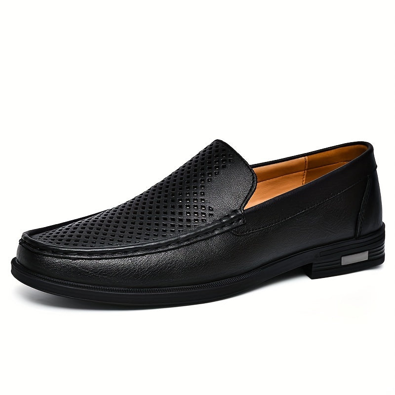 Men's PU Loafers Comfy Driving Shoes Soft Sole