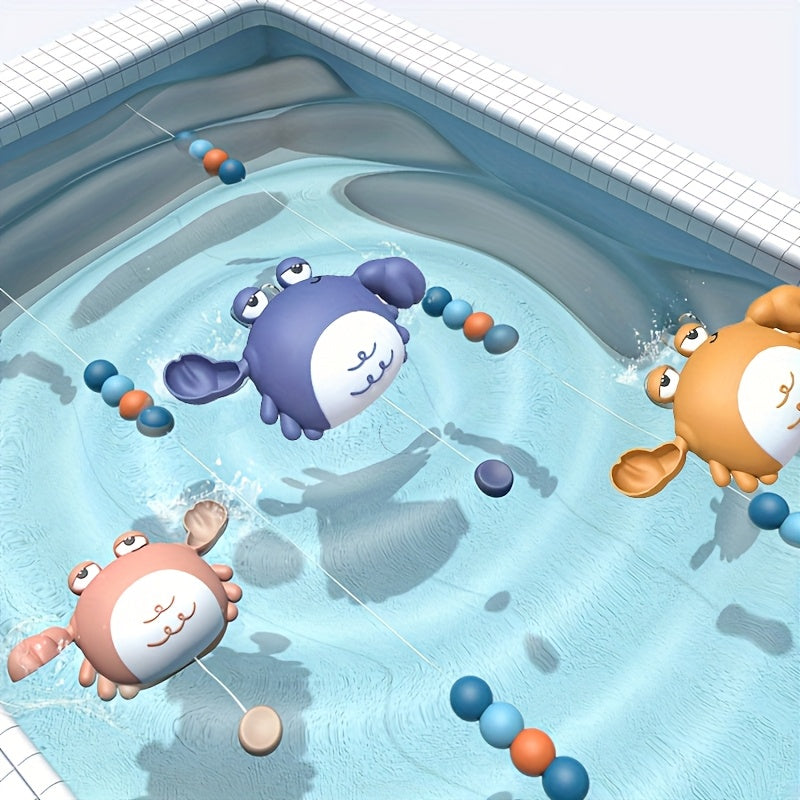Clockwork Swimming Crabs Bathtub Toys for Adults and Children
