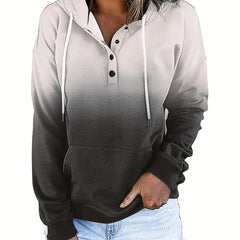 Casual Long Sleeve Hoodie Drawstring Hoodies Sweatshirt