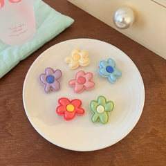 2pcs Flower Hair Clips for Girls