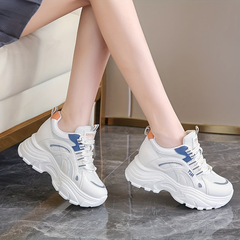 Women's Lightweight Dad Shoes Breathable Chunky Sneakers