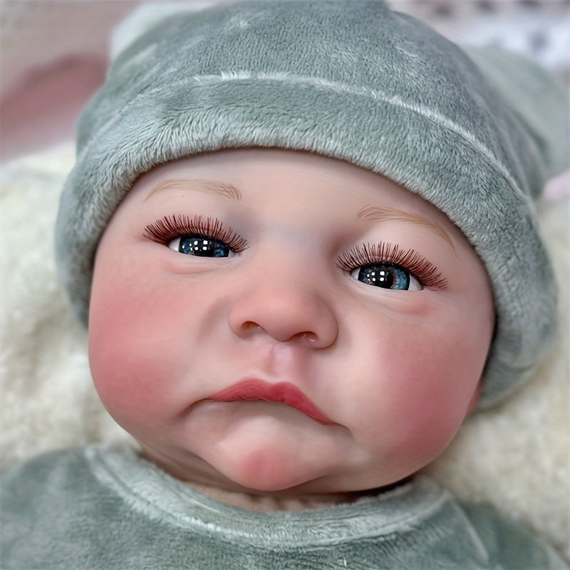 72 cm Reborn Baby Doll with Open Eyes Soft Vinyl Toy Dolls