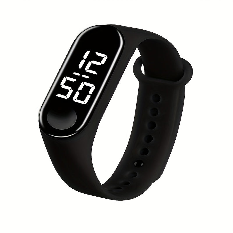 LED Watch with Silicone Band for Workout