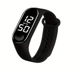 LED Watch with Silicone Band for Workout